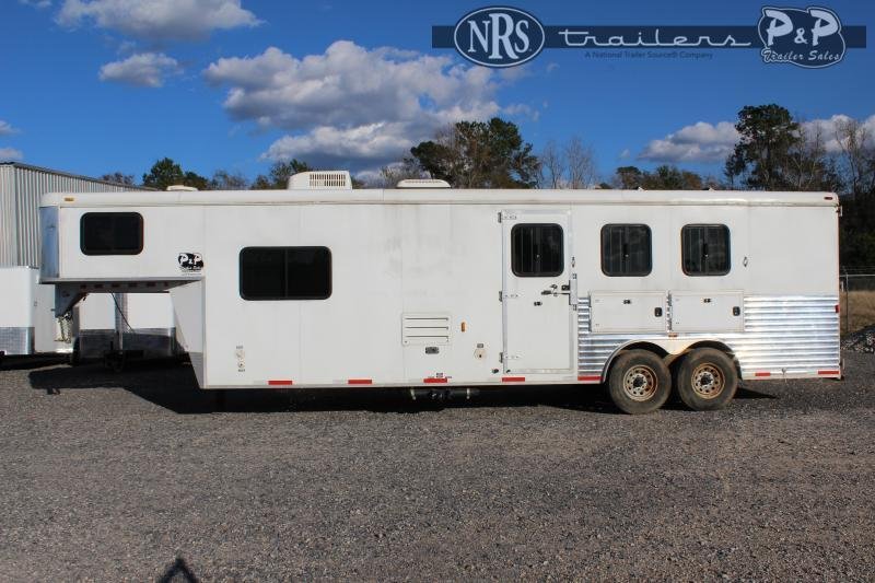 2012 Bison Trailers 8310TE 3 Horse Slant Load Trailer 10 FT LQ 2012 Bison Trailers 8310TE 3 Horse Slant Load Trailer 10 FT LQ