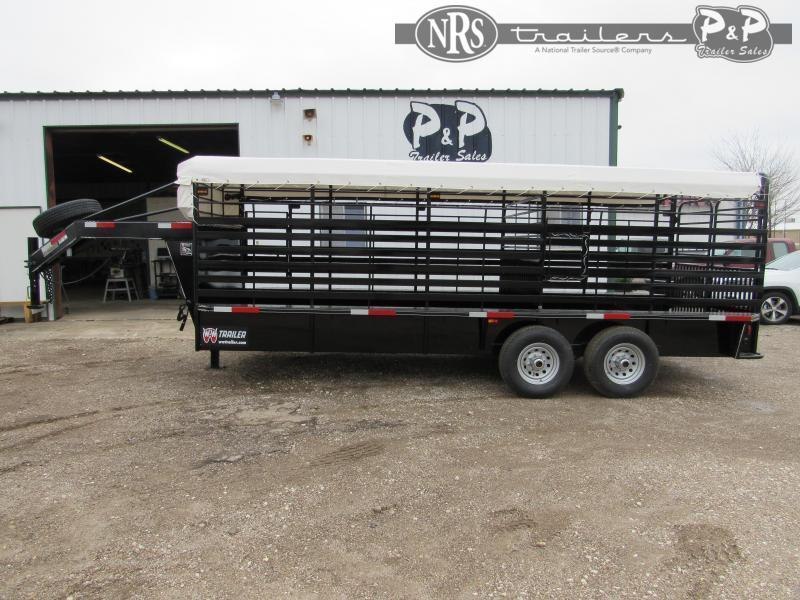 2021 W-W Trailer Roustabout 20x6.8 20 ' Livestock Trailer 2021 W-W Trailer Roustabout 20x6.8 20 ' Livestock Trailer