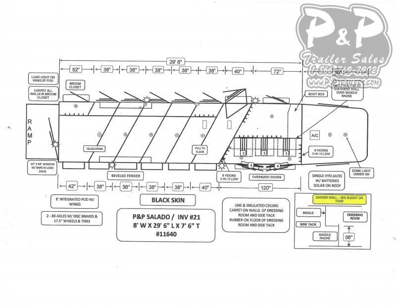 2021 Bloomer 86TRN 6 Horse Super Tack Trainer 6 Horse Slant Load Trailer w/ Ramps 2021 Bloomer 86TRN 6 Horse Super Tack Trainer 6 Horse Slant Load Trailer w/ Ramps