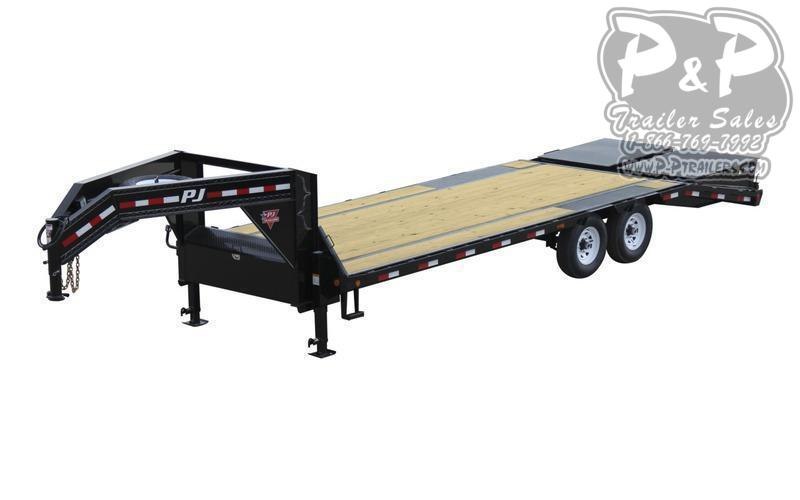 2021 PJ Trailers LSR2592BSWK Flatbed Trailer 2021 PJ Trailers LSR2592BSWK Flatbed Trailer