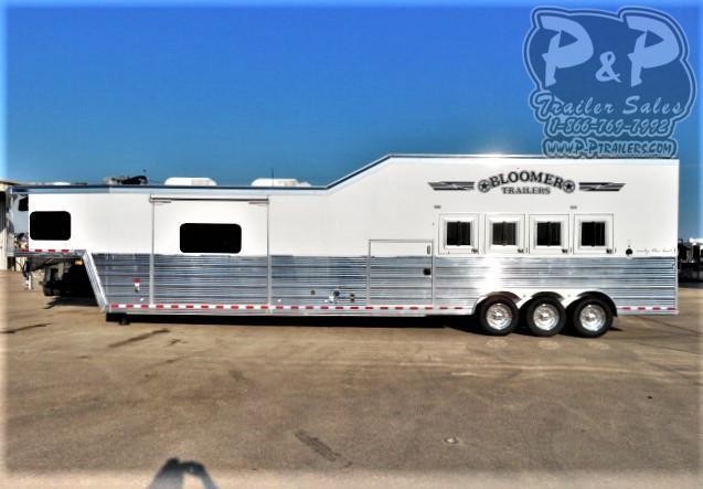 2020 Bloomer 8420OL 4 Horse Slant Load Trailer 20 FT LQ With Slides w/ Ramps 2020 Bloomer 8420OL 4 Horse Slant Load Trailer 20 FT LQ With Slides w/ Ramps