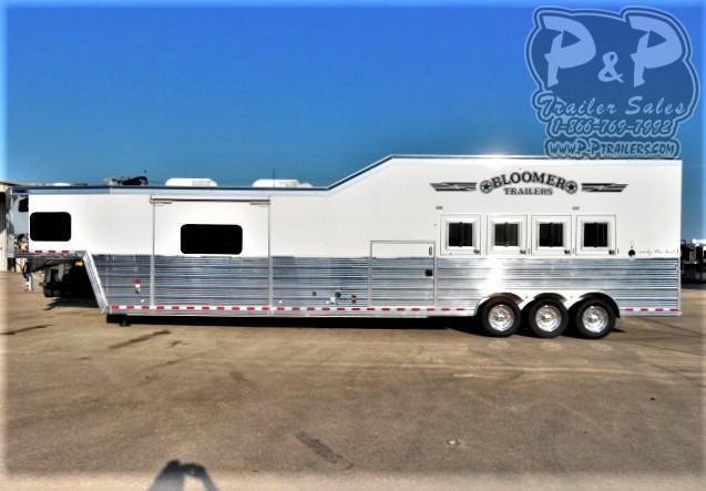 2020 Bloomer 8420OL 4 Horse Slant Load Trailer 20 FT LQ With Slides w/ Ramps 2020 Bloomer 8420OL 4 Horse Slant Load Trailer 20 FT LQ With Slides w/ Ramps