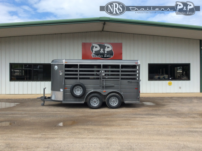 2021 W-W Trailer 14X5 All Around 14 ' Livestock Trailer 2021 W-W Trailer 14X5 All Around 14 ' Livestock Trailer