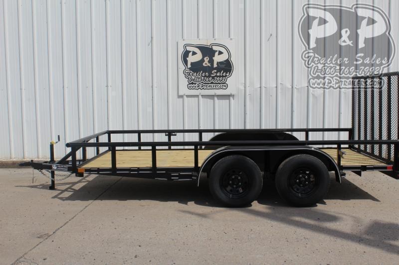 2021 P and P PPTA14X83LDRGPT 83 x 14 Utility Trailer 2021 P and P PPTA14X83LDRGPT 83 x 14 Utility Trailer