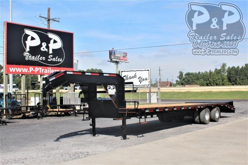 2021 P and P PPDT25 5X102 30 Flatbed Trailer 2021 P and P PPDT25 5X102 30 Flatbed Trailer
