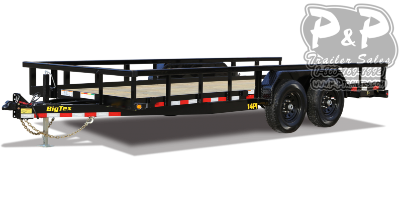2021 Big Tex Trailers 14PI 18BK Utility Trailer 2021 Big Tex Trailers 14PI 18BK Utility Trailer