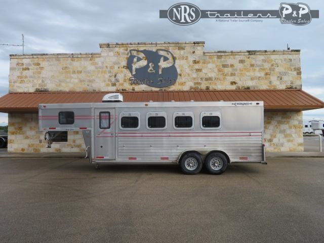 1998 Cherokee 4H 4 Horse Slant Load Trailer w/ Ramps 1998 Cherokee 4H 4 Horse Slant Load Trailer w/ Ramps