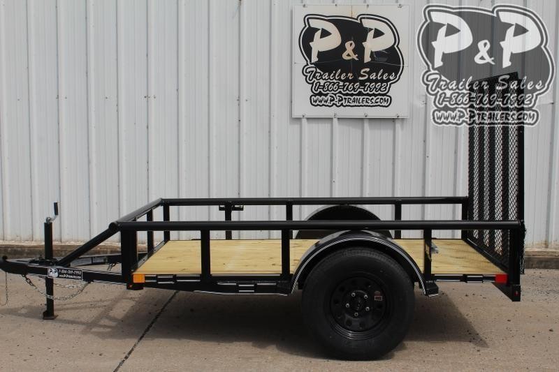 2021 P and P PPSA08X60LDRGPT 60" x 8 ' Utility Trailer 2021 P and P PPSA08X60LDRGPT 60" x 8 ' Utility Trailer