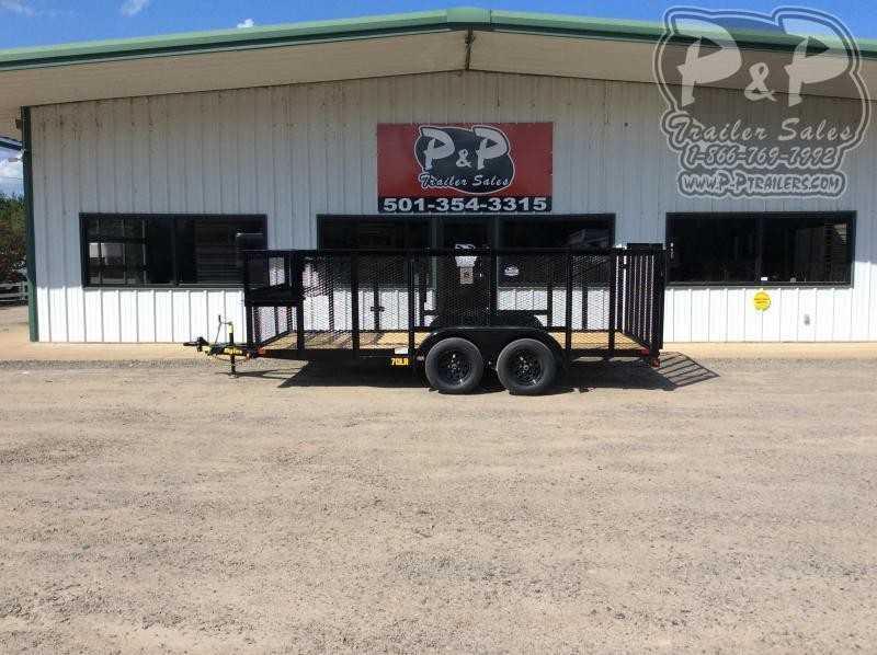 2021 Big Tex Trailers 70LR-16BK-P4 Utility Trailer 2021 Big Tex Trailers 70LR-16BK-P4 Utility Trailer