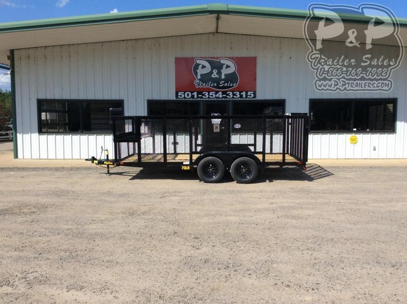 2021 Big Tex Trailers 70LR-16BK-P4 Utility Trailer 2021 Big Tex Trailers 70LR-16BK-P4 Utility Trailer