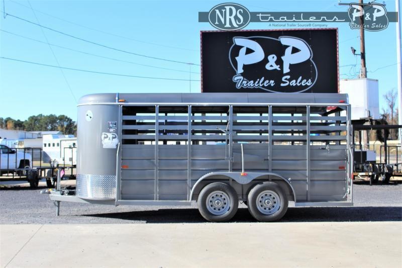 2021 W-W Trailer 16x6 All Around 16 ' Livestock Trailer 2021 W-W Trailer 16x6 All Around 16 ' Livestock Trailer