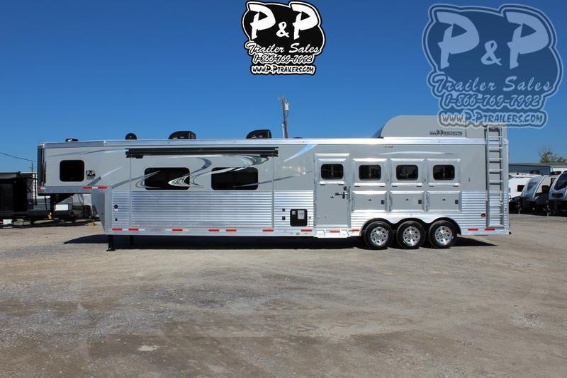 2021 Lakota Bighorn Bh8418tce 4 Horse Slant Load Trailer 18 Ft Lq With Slides P And P Sales Horse Trailers For Sale In Texas Lakota Bison Smc Platinum And Bloomer