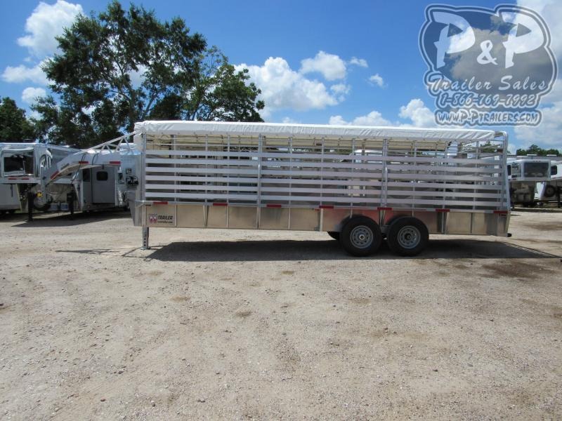 2021 W-W Trailer 24x6.8 Livestock Trailer 2021 W-W Trailer 24x6.8 Livestock Trailer