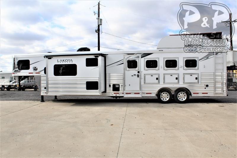 2021 Lakota Charger C8415SRB 4 Horse Slant Load Trailer 15 FT LQ With Slides 2021 Lakota Charger C8415SRB 4 Horse Slant Load Trailer 15 FT LQ With Slides