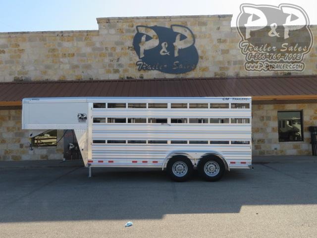 2021 CM CMS2040-16 Roundup AL 80" x 16 ' Livestock Trailer 2021 CM CMS2040-16 Roundup AL 80" x 16 ' Livestock Trailer