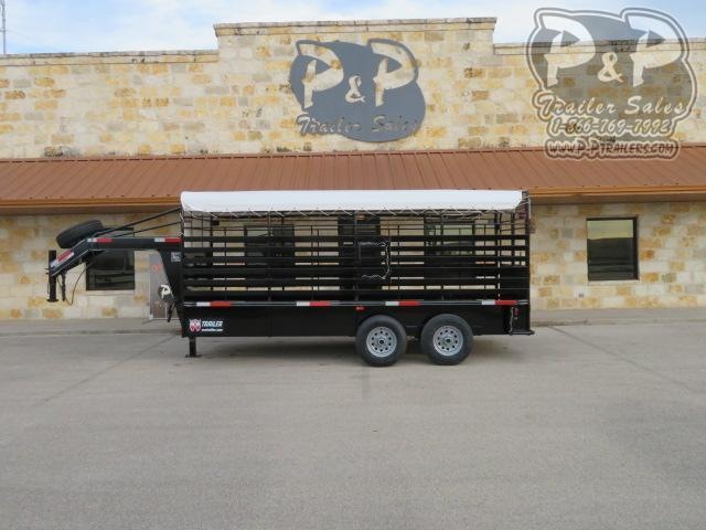 2021 W-W Trailer Roustabout 16x6.8 16 ' Livestock Trailer 2021 W-W Trailer Roustabout 16x6.8 16 ' Livestock Trailer