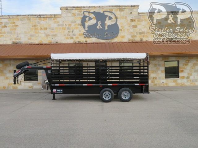 2021 W-W Trailer Roustabout 16x6.8 16 ' Livestock Trailer 2021 W-W Trailer Roustabout 16x6.8 16 ' Livestock Trailer