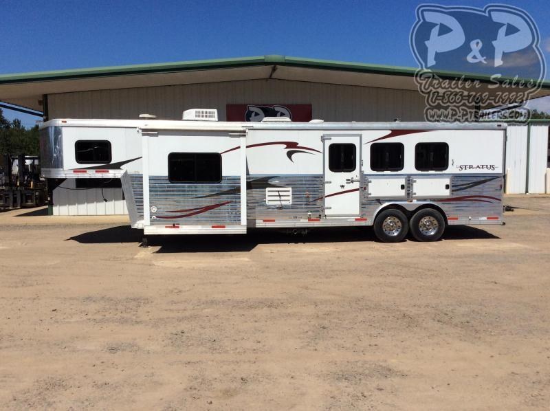 2012 Bison Trailers STRATUS 8314 3 Horse Slant Load Trailer 14' LQ 2012 Bison Trailers STRATUS 8314 3 Horse Slant Load Trailer 14' LQ