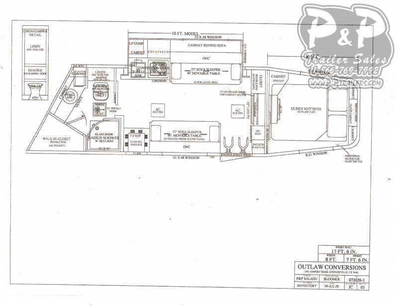 2021 Bloomer PC 8418PCOLCE PC Load Outlaw Conversions 4 Horse Slant Load Trailer 18 FT LQ With Slides w/ Ramps 2021 Bloomer PC 8418PCOLCE PC Load Outlaw Conversions 4 Horse Slant Load Trailer 18 FT LQ With Slides w/ Ramps
