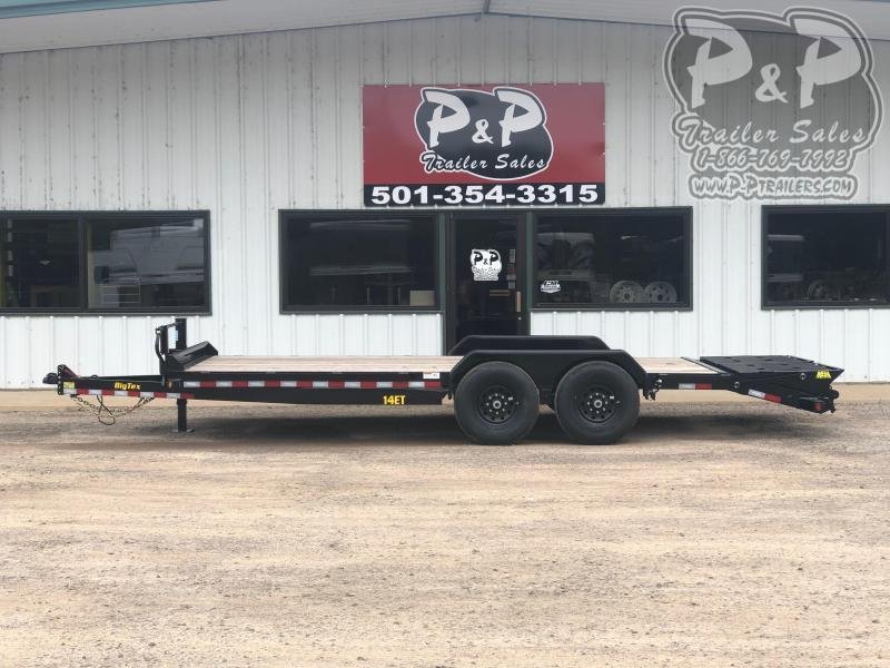 2021 Big Tex Trailers 14ET-20BK-MR Flatbed Trailer 2021 Big Tex Trailers 14ET-20BK-MR Flatbed Trailer