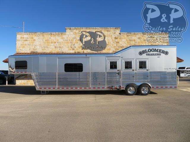 2021 Bloomer 8315PCOLSR 3 Horse Slant Load Trailer 15 FT LQ With Slides w/ Ramps 2021 Bloomer 8315PCOLSR 3 Horse Slant Load Trailer 15 FT LQ With Slides w/ Ramps