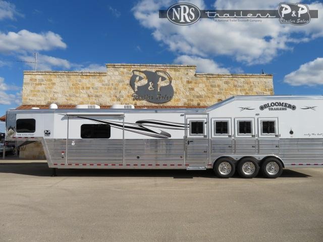 2020 Bloomer PC Load Outlaw Conversion w/ Bunk Beds 4 Horse Slant Load Trailer 17.75 FT LQ w/ Slideouts 2020 Bloomer PC Load Outlaw Conversion w/ Bunk Beds 4 Horse Slant Load Trailer 17.75 FT LQ w/ Slideouts