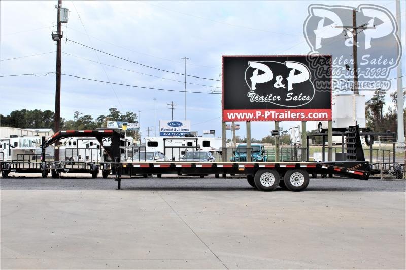 2021 P and P PPGN20+5x102HDMRLP 25 ' Flatbed Trailer 2021 P and P PPGN20+5x102HDMRLP 25 ' Flatbed Trailer