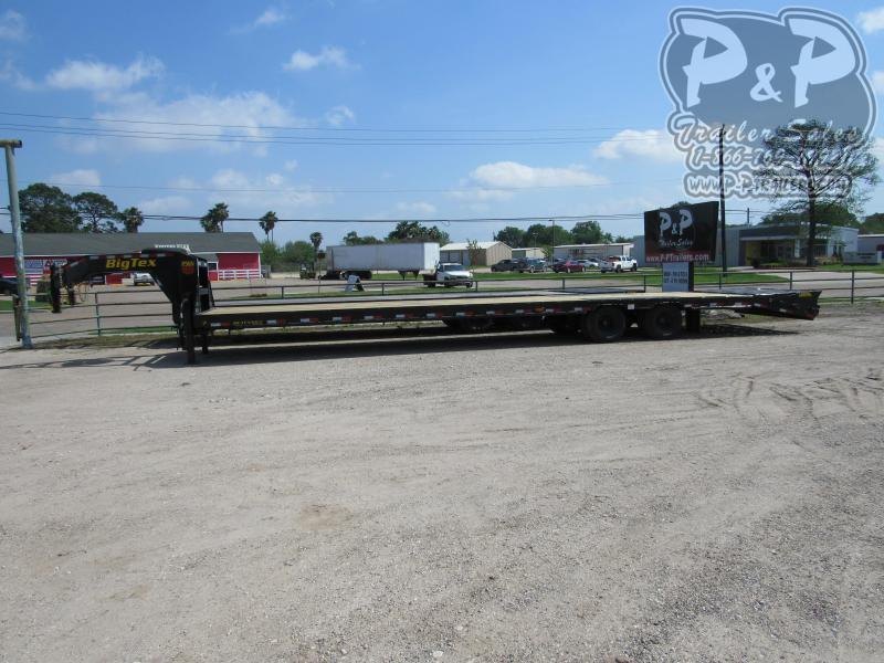 2020 Big Tex Trailers 25GN-35BK+5MR 40 ft Flatbed Trailer 2020 Big Tex Trailers 25GN-35BK+5MR 40 ft Flatbed Trailer