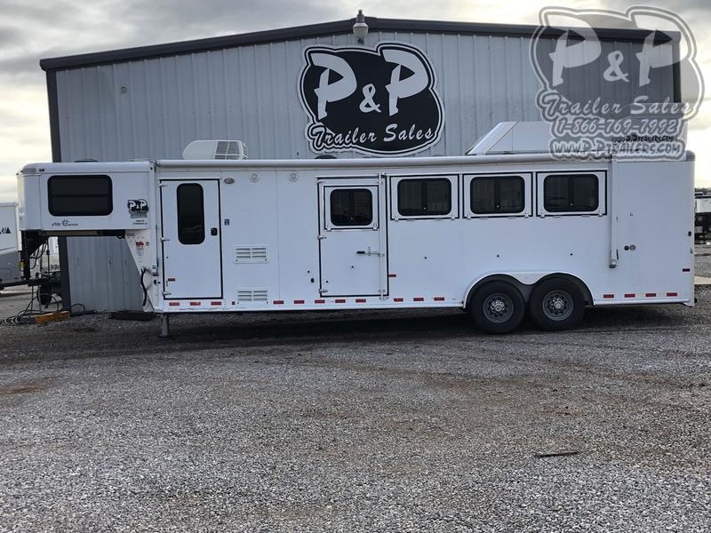2007 Sundowner Trailers Horizon 6908 4 Horse Slant Load Trailer 6 FT LQ 2007 Sundowner Trailers Horizon 6908 4 Horse Slant Load Trailer 6 FT LQ