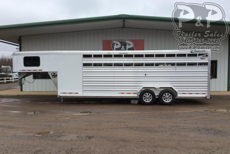 2020 Cimarron Trailers Lonestar 24 ' Livestock Trailer 2020 Cimarron Trailers Lonestar 24 ' Livestock Trailer