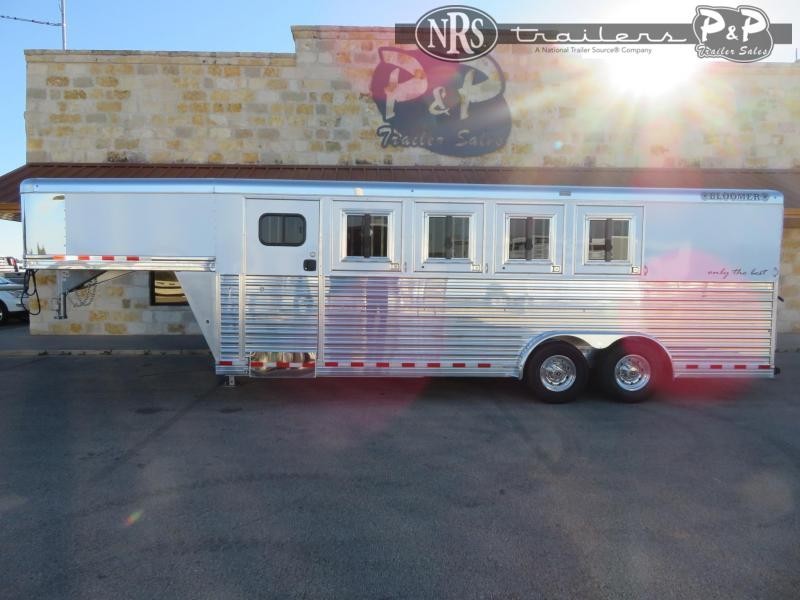 2021 Bloomer 7622STK 4 Horse Slant Load Trailer 2021 Bloomer 7622STK 4 Horse Slant Load Trailer