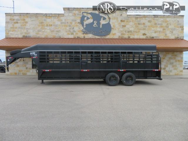 2021 Big Bend Gooseneck 7.2K 24 ' Livestock Trailer 2021 Big Bend Gooseneck 7.2K 24 ' Livestock Trailer