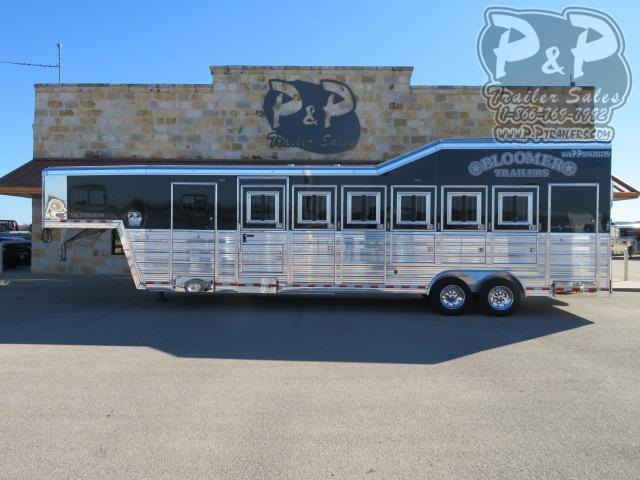 2021 Bloomer 86TRN 6 Horse Super Tack Trainer 6 Horse Slant Load Trailer w/ Ramps 2021 Bloomer 86TRN 6 Horse Super Tack Trainer 6 Horse Slant Load Trailer w/ Ramps