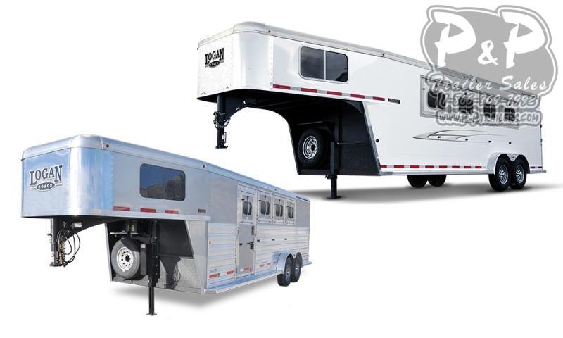 2016 Logan Coach razor 8416 4 Horse Slant Load Trailer 16.8 FT LQ With Slides 2016 Logan Coach razor 8416 4 Horse Slant Load Trailer 16.8 FT LQ With Slides