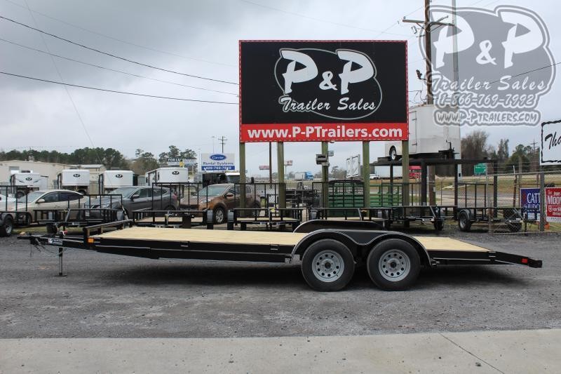 2021 P and P PPWFCH20X83GDSR Car Hauler 240 " Flatbed Trailer 2021 P and P PPWFCH20X83GDSR Car Hauler 240 " Flatbed Trailer