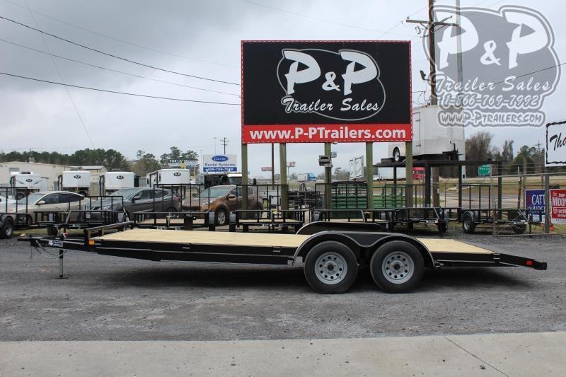 2021 P and P PPWFCH20X83GDSR Car Hauler 240 " Flatbed Trailer 2021 P and P PPWFCH20X83GDSR Car Hauler 240 " Flatbed Trailer