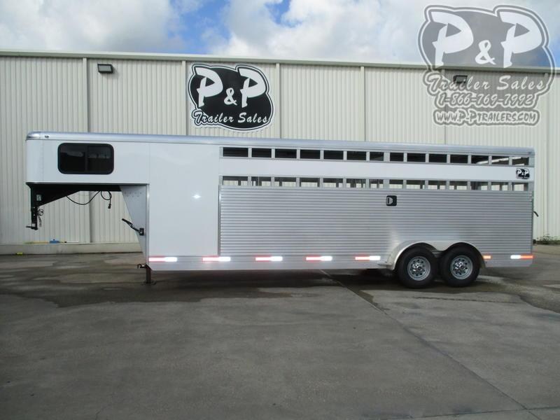 2019 P & P 24' Stock/Combo Trailer 2019 P & P 24' Stock/Combo Trailer