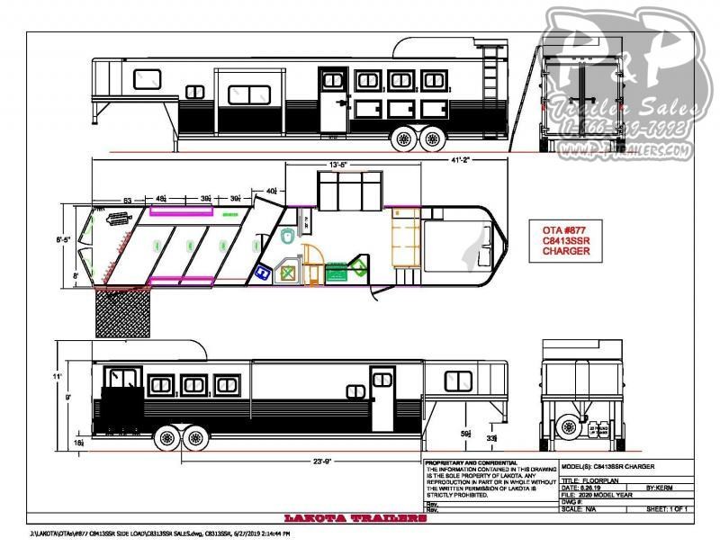 2021 Lakota C8413SRRSL 4 Horse Slant Load Trailer 13 FT LQ With Slides w/ Ramps 2021 Lakota C8413SRRSL 4 Horse Slant Load Trailer 13 FT LQ With Slides w/ Ramps