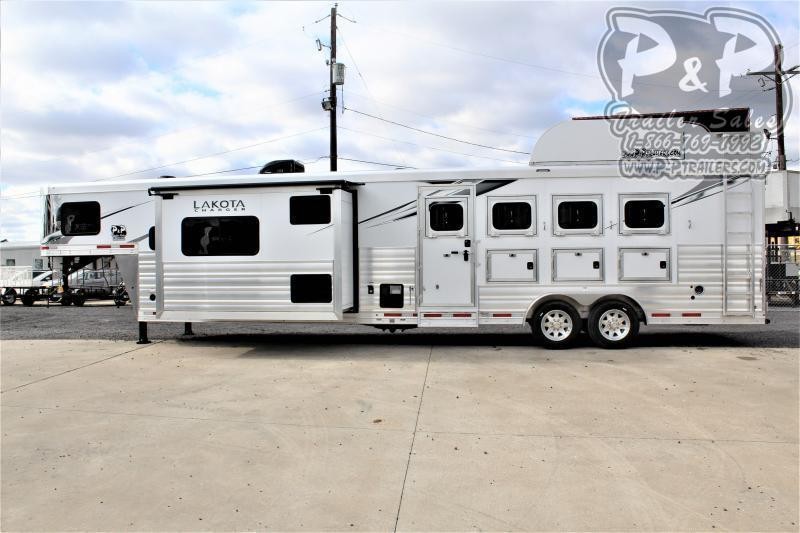 2022 Lakota Charger C8415SRB 4 Horse Slant Load Trailer 15 FT LQ With Slides 2022 Lakota Charger C8415SRB 4 Horse Slant Load Trailer 15 FT LQ With Slides