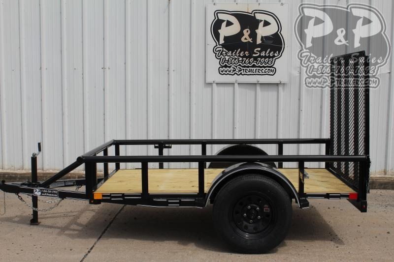 2021 P and P PPSA08X60LDRGPT 60" x 8 ' Utility Trailer 2021 P and P PPSA08X60LDRGPT 60" x 8 ' Utility Trailer