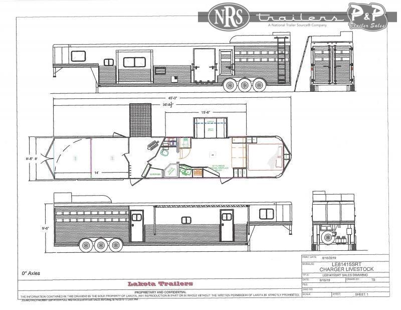 2022 Lakota LE81415TSR 36 ' Livestock Trailer LQ 2022 Lakota LE81415TSR 36 ' Livestock Trailer LQ
