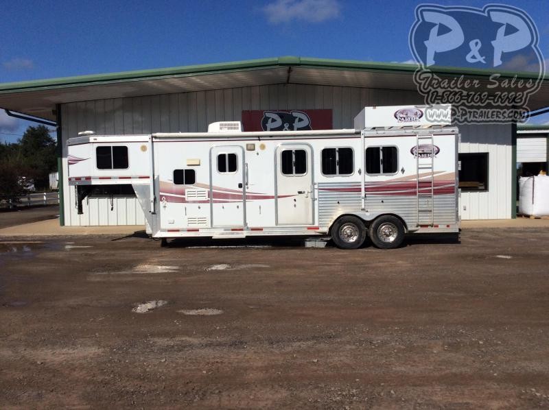 2008 Lakota 7308 3 Horse Slant Load Trailer 0 FT LQ 2008 Lakota 7308 3 Horse Slant Load Trailer 0 FT LQ