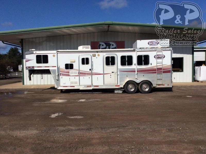 2008 Lakota 7308 3 Horse Slant Load Trailer 0 FT LQ 2008 Lakota 7308 3 Horse Slant Load Trailer 0 FT LQ