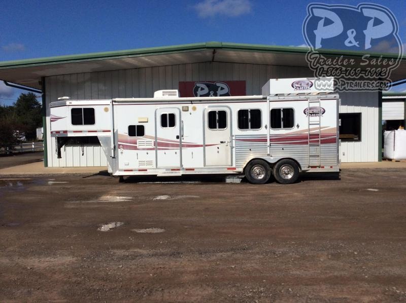 2008 Lakota 7308 3 Horse Slant Load Trailer 0 FT LQ 2008 Lakota 7308 3 Horse Slant Load Trailer 0 FT LQ
