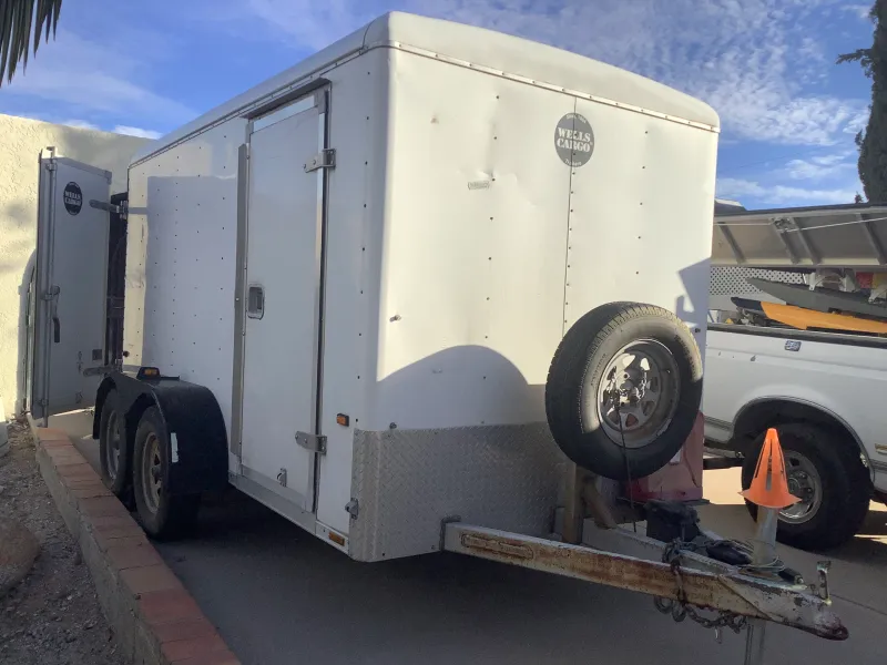 used Motorcycle / Cycle Trailers Wells Cargo  for sale, in Tucson, AZ Thumbnail 36