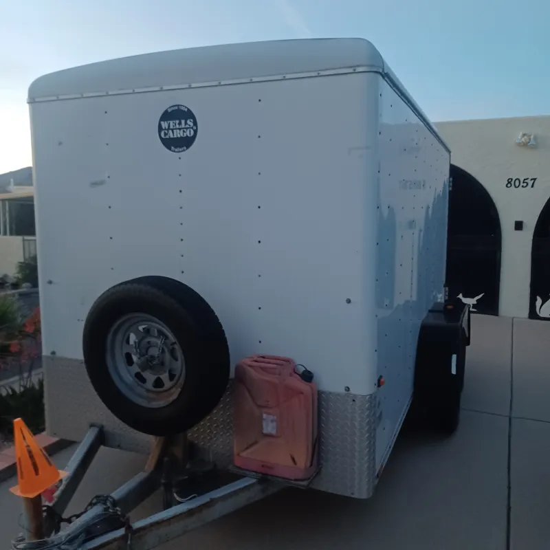 2001 Wells Cargo Tote Wagon SWP22 Moto Trailers