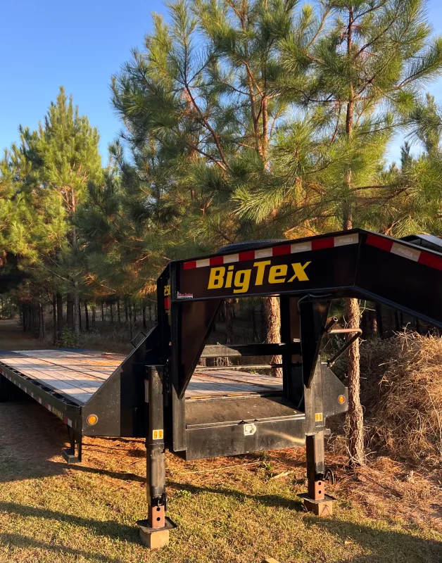 2022 Big Tex Trailers Hydraulic Dovetail Gooseneck