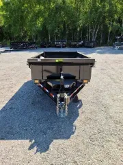 2025 DELCO 60" X 10' DUMP 7K SCISSOR HOIST SINGLE AX 
