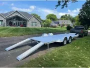 2026 Aluma 82" X 24' ALL ALUMINUM 10K CAR HAULER 