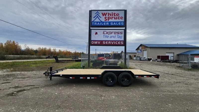 2026 DELCO 83" X 20' CAR HAULER 12K 5" CHANNEL